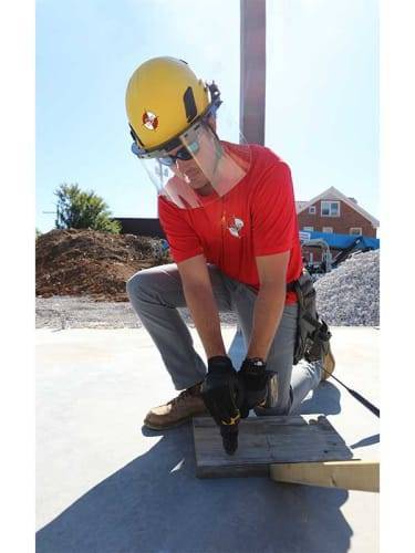 Safety helmets are popular on job sites